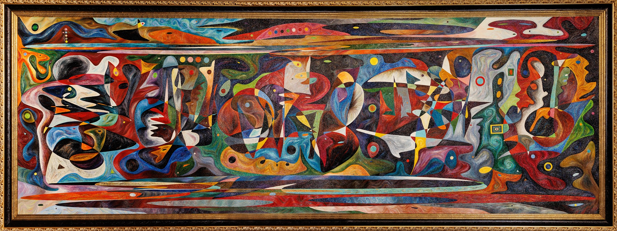 Christianity – monumental oil painting by Gheorghe Virtosu