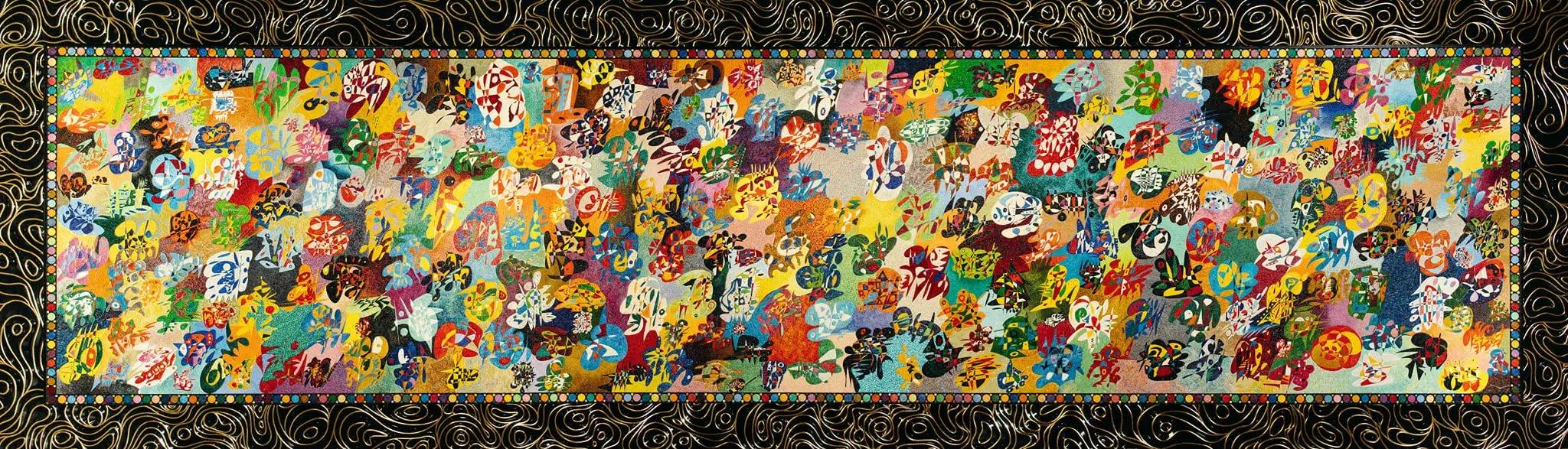 Divine DNA – monumental oil painting by Gheorghe Virtosu