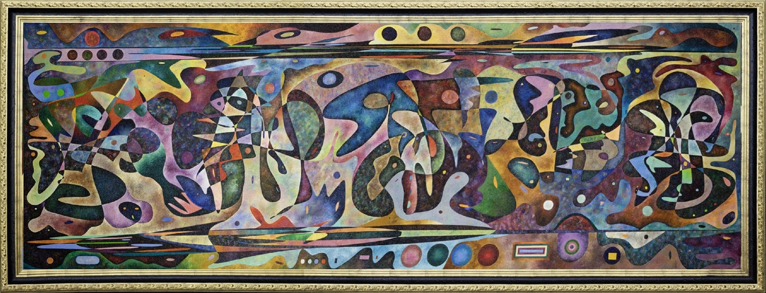 Satanism – monumental oil painting by Gheorghe Virtosu