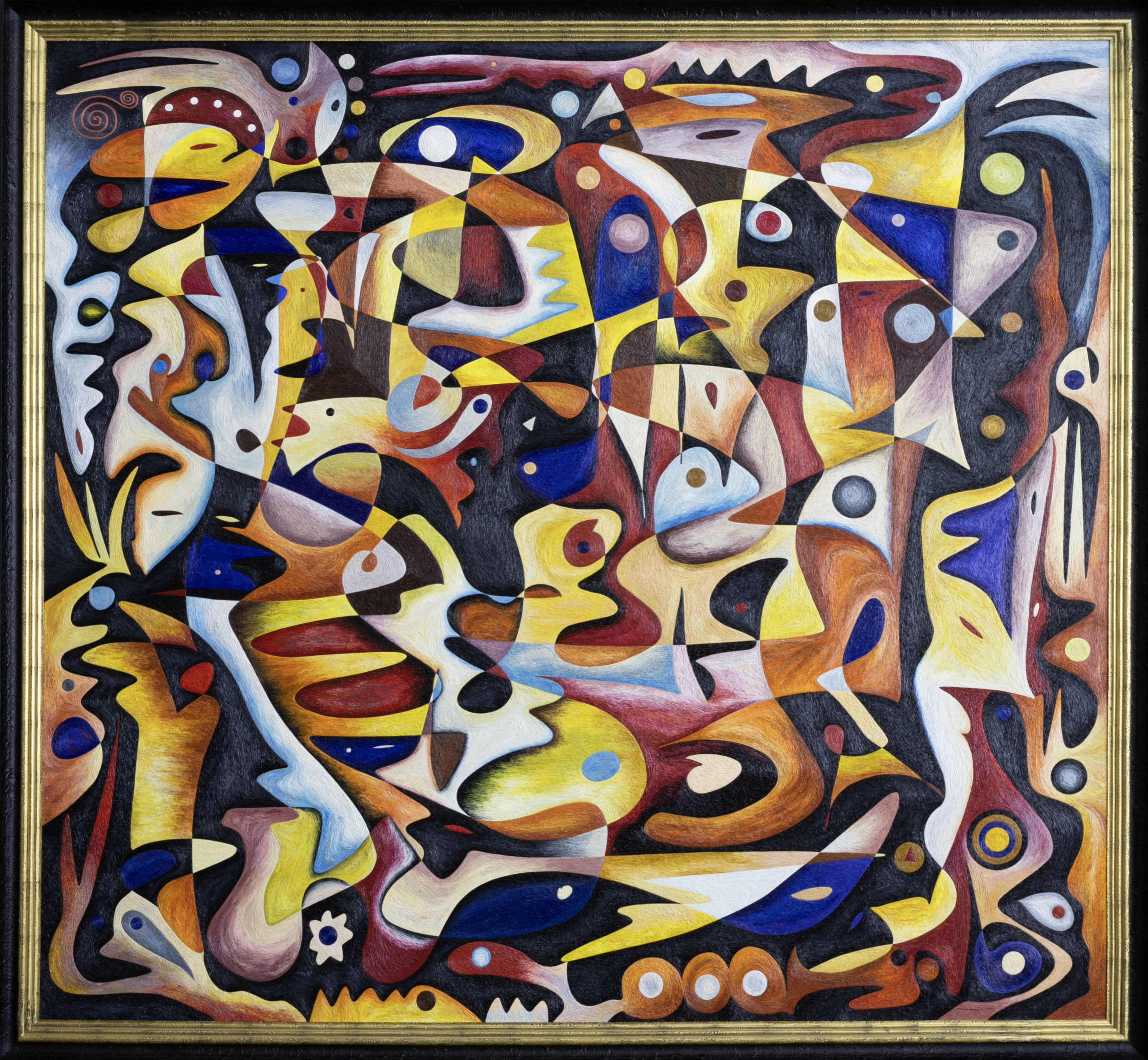 Battle of Waterloo – monumental oil painting by Gheorghe Virtosu